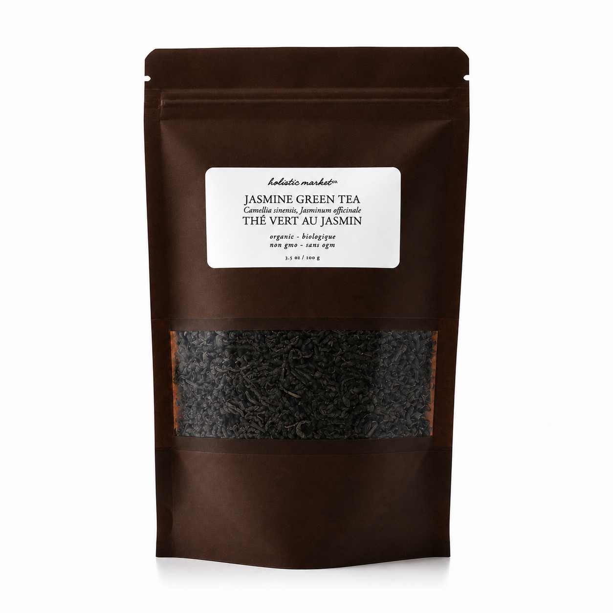 Té verde jazmín (Camellia sinensis, Jasminum officinale)