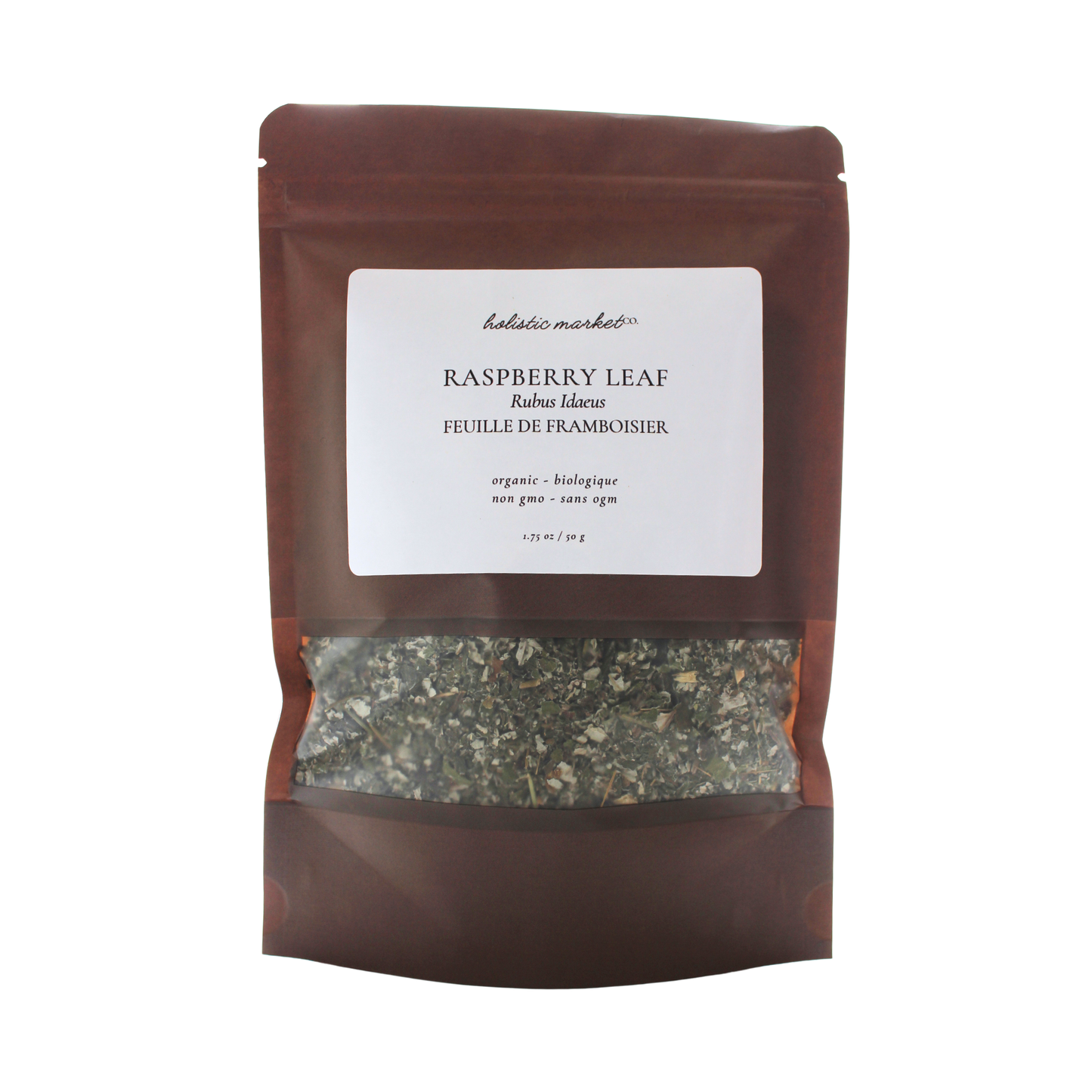 Feuille de framboisier (Rubus idaeus)